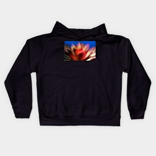 Bromeliad On Fire Kids Hoodie